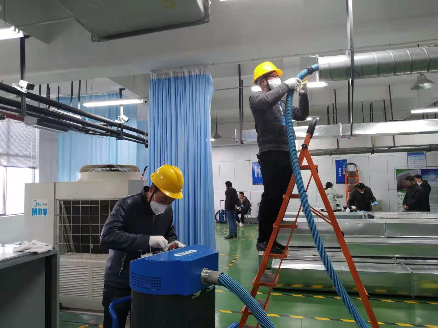 空调风管末端清洗